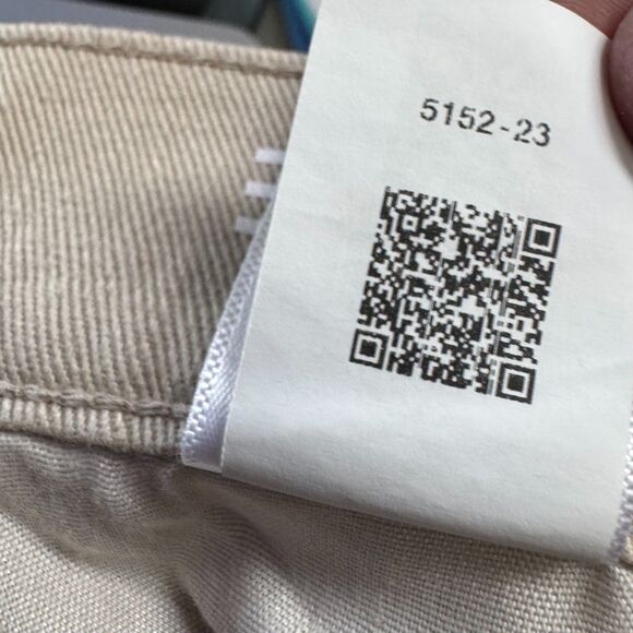 Mott and Bow Slim Mercer Mens 35x30 Khaki Stretch Twill Denim $149 - Picture 5 of 9